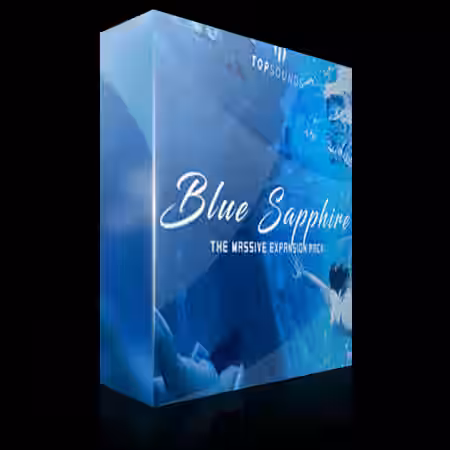 TopSounds Blue Sapphire [Synth Presets] - Sample Pack Artwork