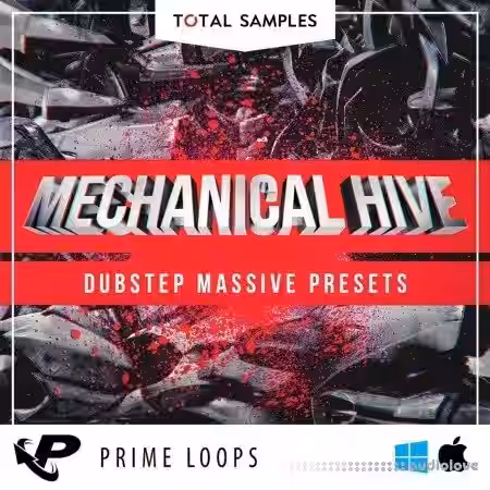 Total Samples Mechanical Hive Dubstep Massive Presets [Synth Presets] - Sample Pack Artwork