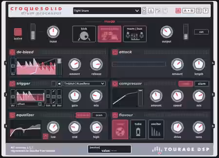 TOURAGE DSP Croquesolid v1.1.1 [WiN] - Sample Pack Artwork