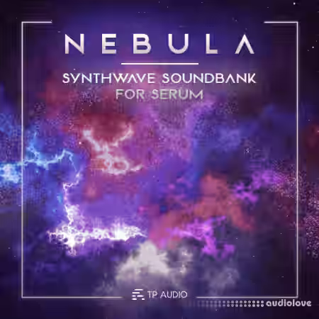 TP Audio NEBULA Synthwave Serum Soundbank [Synth Presets] - Sample Pack Artwork