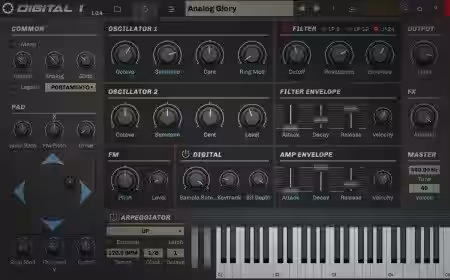 Tracktion RetroMod Digital 1 v1.0.0 [WiN] - Sample Pack Artwork