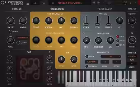 Tracktion RetroMod LoFreq Modern v1.0.0 [MacOSX] - Sample Pack Artwork