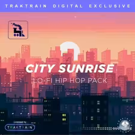 TrakTrain City Sunrise Lo-Fi Hip Hop Pack [WAV] - Sample Pack Artwork