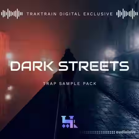 TrakTrain Dark Streets Trap [WAV] - Sample Pack Artwork