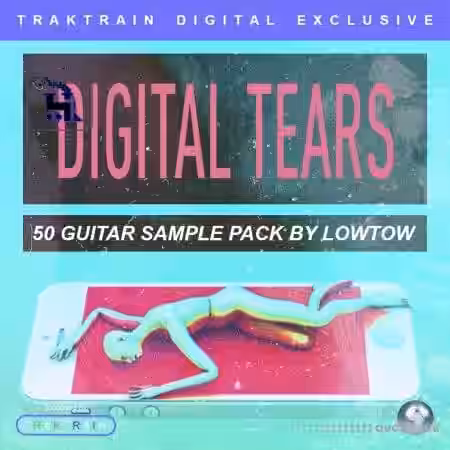 TrakTrain Digital Tears by LOWTOW [WAV] - Sample Pack Artwork