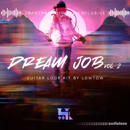TrakTrain DREAM JOB Vol.2 Guitar Loop Kit by LOWTOW [WAV] - Sample Pack Artwork
