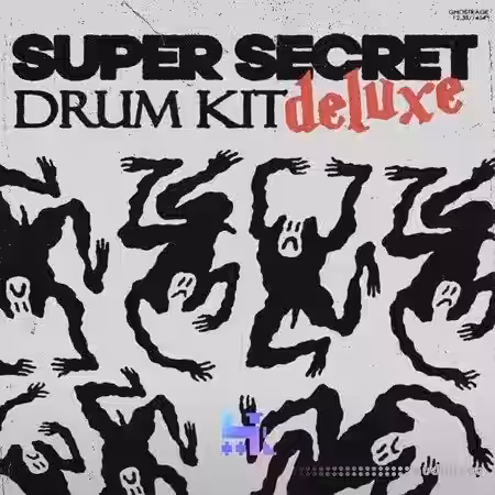 TrakTrain Ghostrage Super Secret Drum Kit Deluxe Edition [WAV] - Sample Pack Artwork
