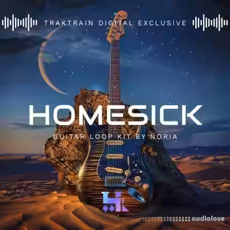 TrakTrain Homesick - Guitar Loop Kit by Noria [WAV] - Sample Pack Artwork