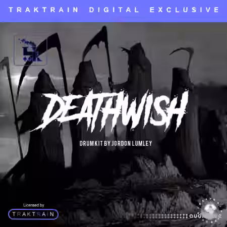 TrakTrain Jordon Lumley Death Wish Drum Kit [WAV] - Sample Pack Artwork