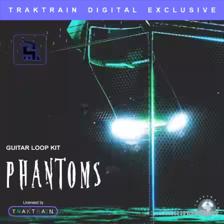 Traktrain Phantoms Guitar Loop Kit by Kaspa [WAV] - Sample Pack Artwork