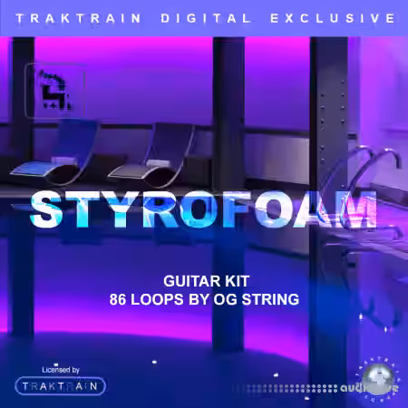 Traktrain Styrofoam Pool Guitar Kit by OG String [WAV] - Sample Pack Artwork