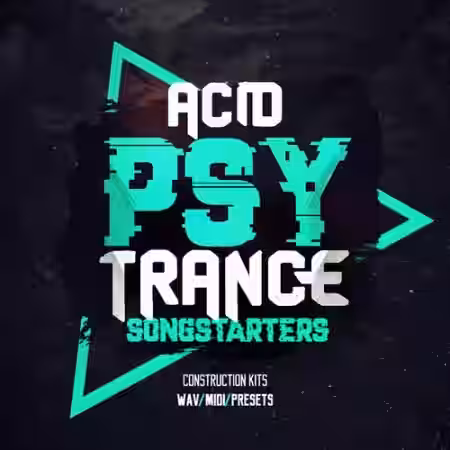 Trance Euphoria Acid PSY Trance Songstarters [WAV, MiDi, Synth Presets] - Sample Pack Artwork