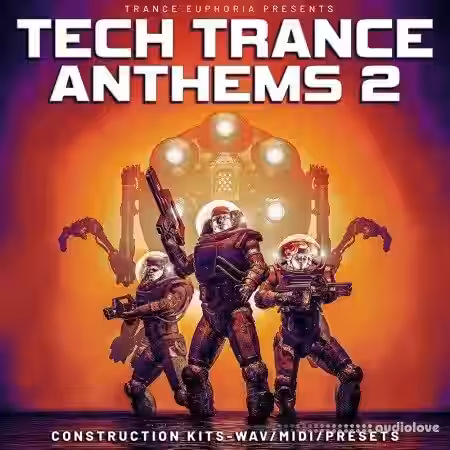 Trance Euphoria Tech Trance Anthems 2 [WAV, MiDi, Synth Presets] - Sample Pack Artwork