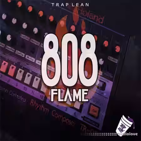 Trap Lean 808 FLAME [WAV] - Sample Pack Artwork