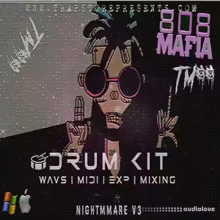 Trap Store Presents TM88 Nightmare V3 [MULTiFORMAT] - Sample Pack Artwork