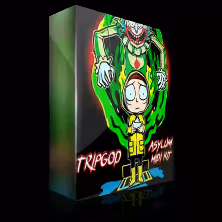 TRIPGOD Asylum (Midi Kit) [MiDi] - Sample Pack Artwork