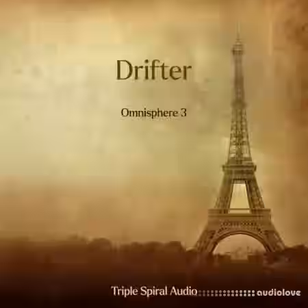 Triple Spiral Audio Drifter for Omnisphere 3 [Synth Presets] - Sample Pack Artwork