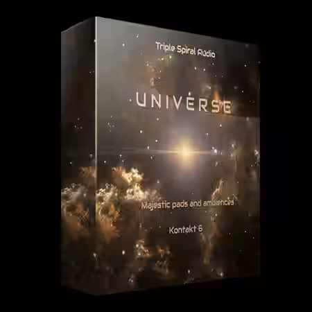 Triple Spiral Audio Universe [KONTAKT] - Sample Pack Artwork