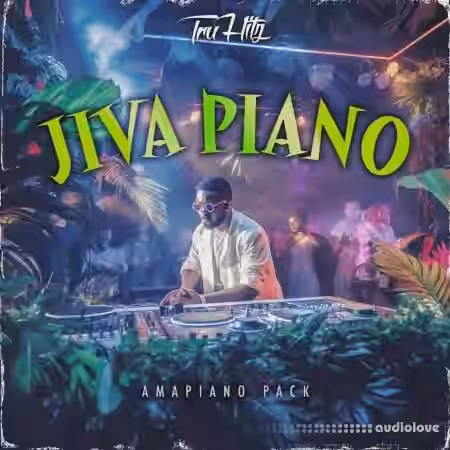 Tru Hitz Jiva Piano Amapiano Pack [WAV, MiDi, DAW Templates] - Sample Pack Artwork