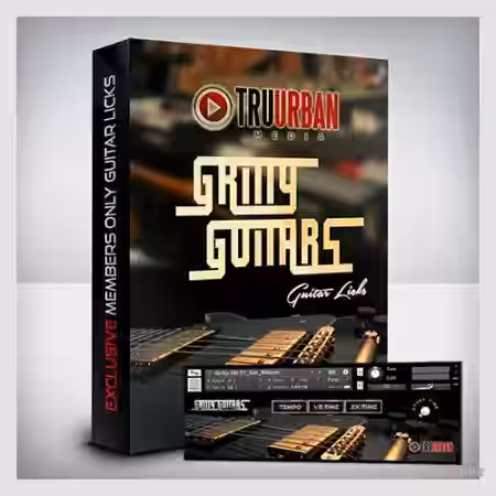 Tru-Urban Gritty Guitars [KONTAKT] - Sample Pack Artwork