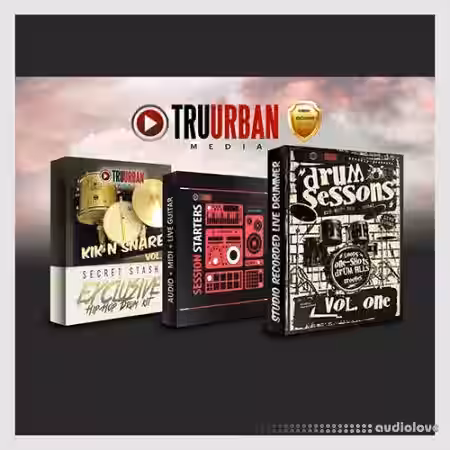 Tru-Urban Urban Drum Sessions Session Starters Kit [WAV, MiDi] - Sample Pack Artwork