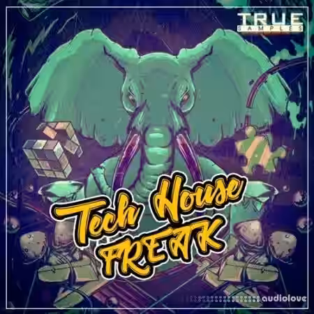 True Samples Tech House Freak [WAV, MiDi, Synth Presets] - Sample Pack Artwork