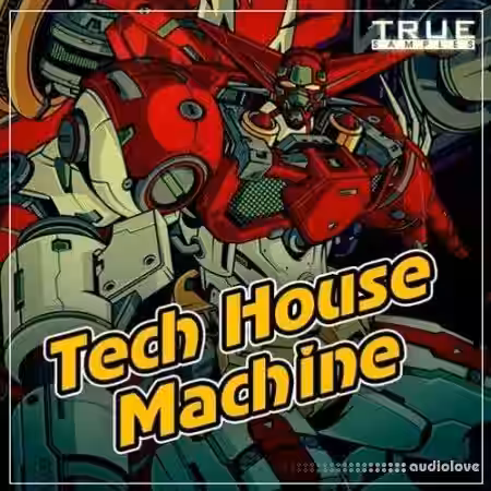 True Samples Tech House Machine [WAV, MiDi, Synth Presets] - Sample Pack Artwork