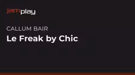 Truefire Callum Bair's Le Freak by Chic [TUTORiAL] - Sample Pack Artwork