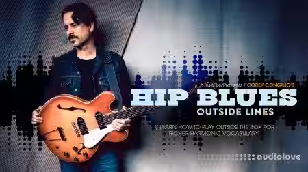 TrueFire Corey Congilio Hip Blues Outside Lines [TUTORiAL] - Sample Pack Artwork