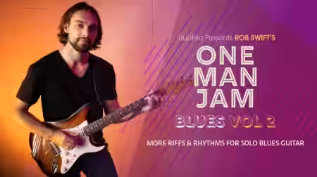 Truefire Rob Swift's One Man Jam Blues Vol.2 [TUTORiAL] - Sample Pack Artwork