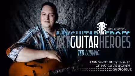 Truefire Ted Ludwig's Jazz & Bebop Guitar Heroes [TUTORiAL] - Sample Pack Artwork