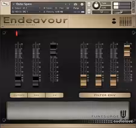 Tunesurge Endeavour [KONTAKT] - Sample Pack Artwork