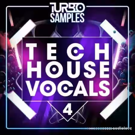 Turbo Samples Tech House Vocals 4 [WAV] - Sample Pack Artwork