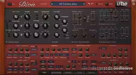 u-he Diva v1.4.8.16519 [WiN, MacOSX, LiNUX] - Sample Pack Artwork