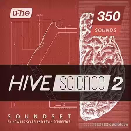 u-he Howard Scarr and Kevin Schroeder Hive Science 2 Soundset [Synth Presets] - Sample Pack Artwork