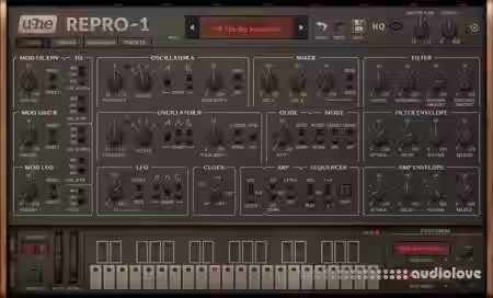 u-he Repro-1 v1.1.3.16797 [WiN, MacOSX] - Sample Pack Artwork