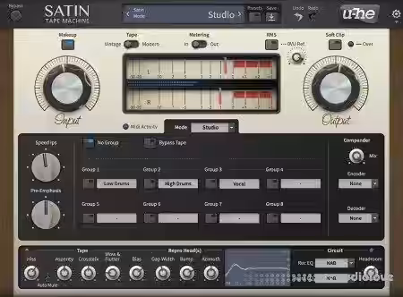 u-he Satin v1.3.2 [MacOSX] - Sample Pack Artwork