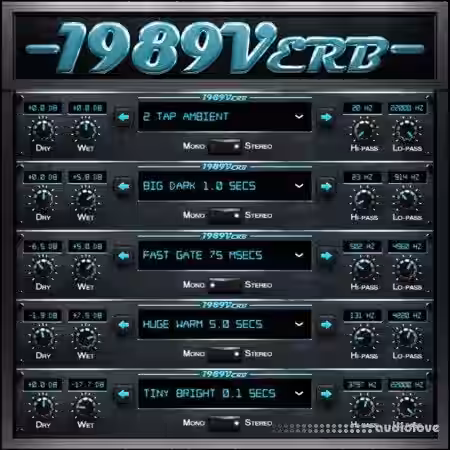 UGRITONE 1989Verb [WiN, MacOSX] - Sample Pack Artwork