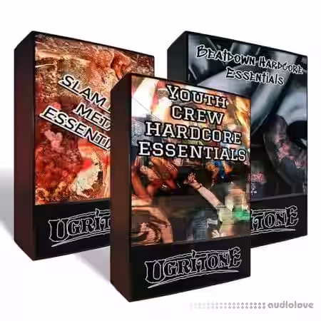 Ugritone Beatdown HC + SlamDeath + Youth Crew HC MIDI Bundle [MiDi] - Sample Pack Artwork