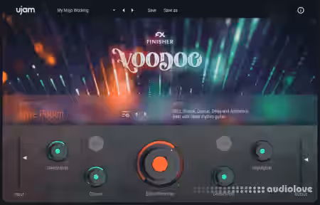 UJAM Finisher VOODOO v1.2.0 / v1.0.0 [WiN, MacOSX] - Sample Pack Artwork