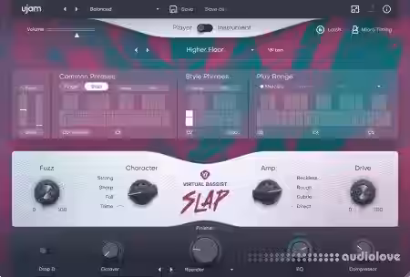 uJAM Virtual Bassist SLAP v2.1.1 [WiN] - Sample Pack Artwork