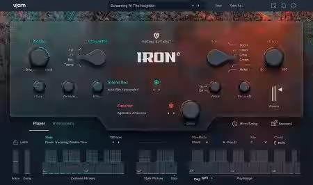 UJAM Virtual Guitarist Iron 2 v2.3.0 Cracked Fixed [WiN] - Sample Pack Artwork