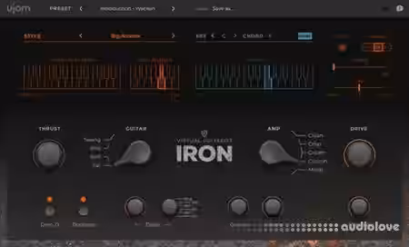 UJAM Virtual Guitarist IRON v1.0.1 / v1.1.1 [MacOSX] - Sample Pack Artwork