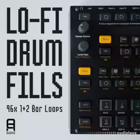 Ultimate Loops LOFI DRUM FILLS [WAV] - Sample Pack Artwork