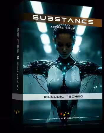 Ultimate X Sounds Substance Melodic Techno Vol.1 [Synth Presets] - Sample Pack Artwork