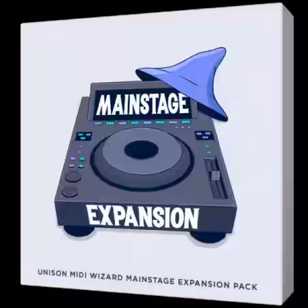 Unison MIDI Wizard Mainstage Expansion Pack PROPER [Synth Presets] - Sample Pack Artwork