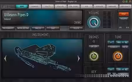 Univesal Piper Bagpipe Lab v4.0.0 [WiN] - Sample Pack Artwork