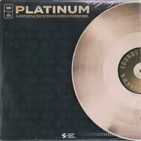 UNKWN Sounds PLATINUM [100] (Compositions and Stems) [WAV] - Sample Pack Artwork