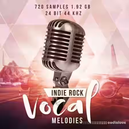 Uplifting Music Studio Indie Rock Vocal Melodies [WAV] - Sample Pack Artwork