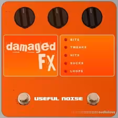 Useful Noise Damaged FX [MULTiFORMAT] - Sample Pack Artwork